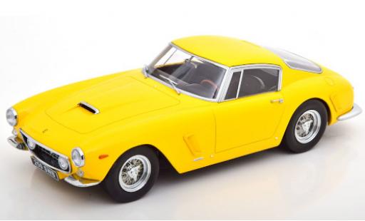 Modelauto Ferrari 250 SWB GT Passo Corto geel 1960 1/18 KK Scale