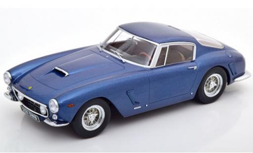 Modelauto Ferrari 250 SWB GT Passo Corto metallic blauw 1960 1/18 KK Scale