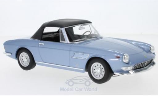 Modelauto Ferrari 275 GTS Pininfarina Spyder metallic blauw Softtop liegt ein 1/18 KK Scale