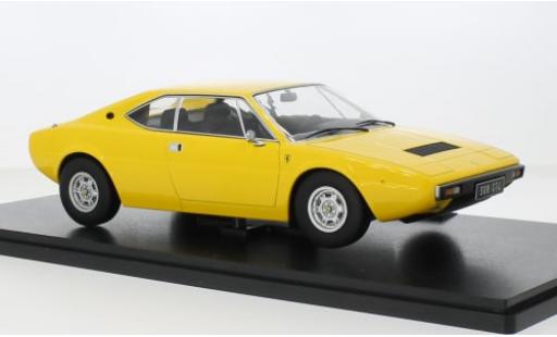 Modelauto Ferrari 308 GT4 geel 1974 1/18 KK Scale