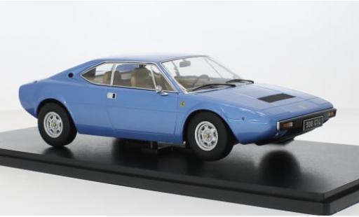 Modelauto Ferrari 308 GT4 metallic blauw 1974 1/18 KK Scale