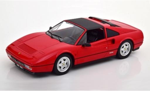 Modelauto Ferrari 328 GTS rood 1985 Targadak d&Atilde;&copy;tachable 1/18 KK Scale
