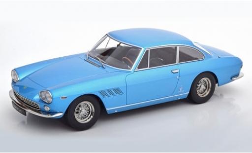 Modelauto Ferrari 330 GT 2+2 metallic blauw 1964 1/18 KK Scale