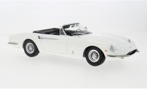 Modelauto Ferrari 365 California Spyder wit 1966 1/18 KK Scale