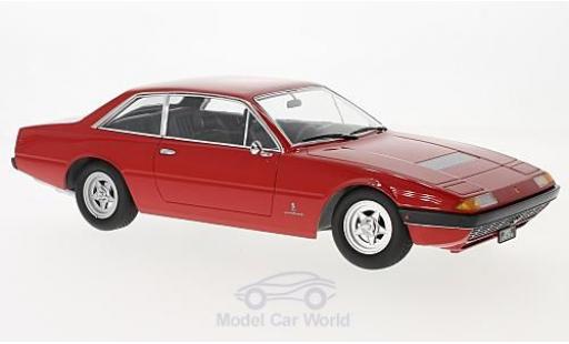 Modelauto Ferrari 365 GT4 2+2 rood 1972 1/18 KK Scale