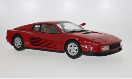 Modelauto Ferrari Testarossa Monospecchio rood 1984 1/12 KK Scale