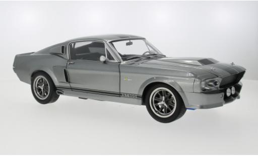 Modelauto Ford Mustang Shelby GT500 Ford Mustang 500 grijs/zwart 1967 1/12 KK Scale
