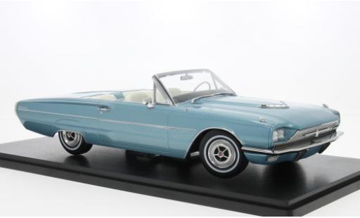 Modelauto Ford Thunderbird Flair Bird Cabriolet groen 1966 1/18 KK Scale