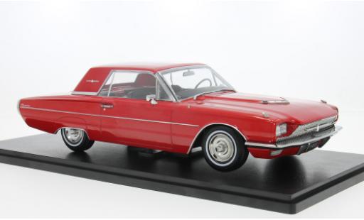 Modelauto Ford Thunderbird Flair Bird Hardtop rood 1966 1/18 KK Scale