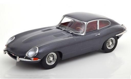 Modelauto Jaguar E-Type Base Series I metallic grijs 1961 1/18 KK Scale