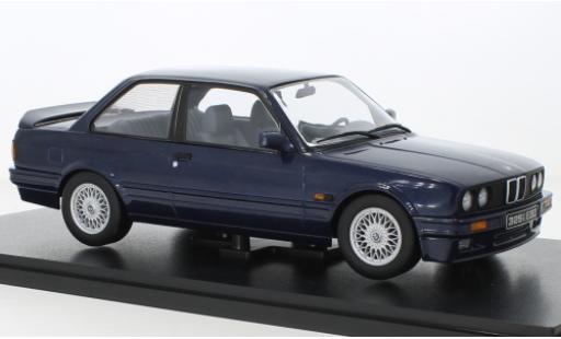 Modelauto Bmw 325 coupe i (E30) metallic blauw 1988 1/18 KK Scale