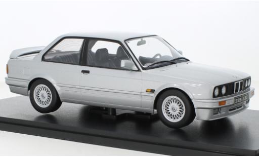 Modelauto Bmw 325 coupe i (E30) grijs 1988 1/18 KK Scale