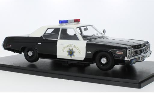 Modelauto Dodge Monaco police California autoroute Patrol 1974 1/18 KK Scale
