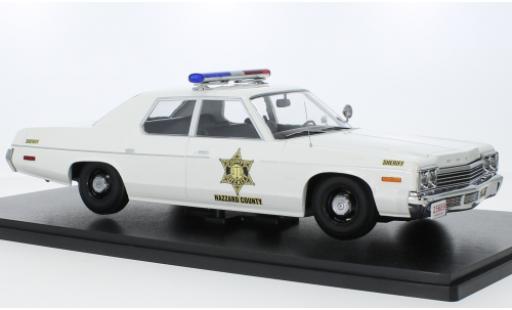 Modelauto Dodge Monaco police Hazzard County Sheriff 1974 1/18 KK Scale