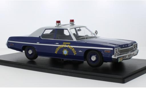Modelauto Dodge Monaco police Nevada autoroute Patrol 1974 1/18 KK Scale