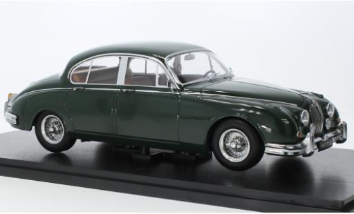 Modelauto Jaguar MK Base II 3.8 groen 1959 1/18 KK Scale