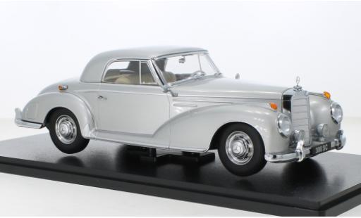Modelauto Mercedes 300 Coupe SC (W188) grijs 1955 1/18 KK Scale