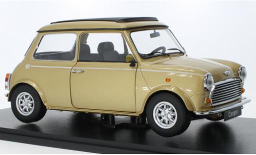 Modelauto Mini Cooper Base metallic beige/zwart 1/12 KK Scale