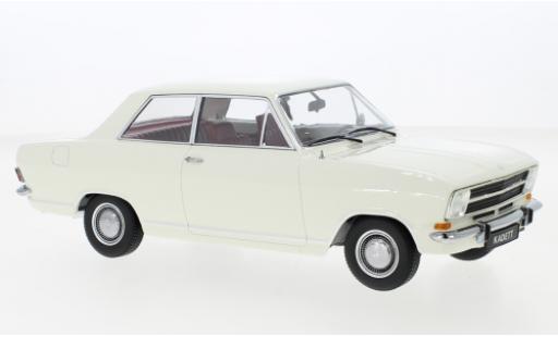 Modelauto Opel Kadett B 1.2 B wit 1972 1/18 KK Scale