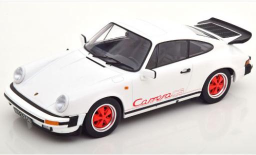 Modelauto Porsche 911 Carrera KK-Scale 911 3.2 Clubsport wit/rood 1989 1/18 KK Scale