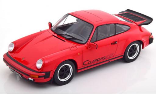 Modelauto Porsche 911 Carrera KK-Scale 911 3.2 Clubsport rood/zwart 1989 1/18 KK Scale