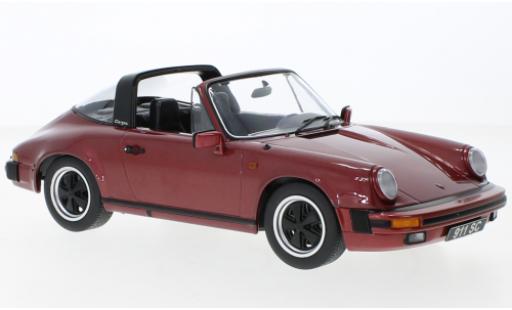 Modelauto Porsche 911 SC metallic rood 1983 1/18 KK Scale