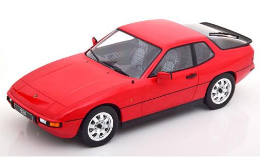 Modelauto Porsche 924 Base rood 1985 1/18 KK Scale