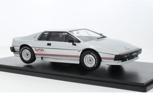 Modelauto Lotus Esprit Base Turbo grijs RHD 1981 1/18 KK Scale