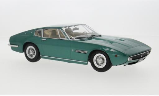 Modelauto Maserati Ghibli coupe groen 1969 1/18 KK Scale