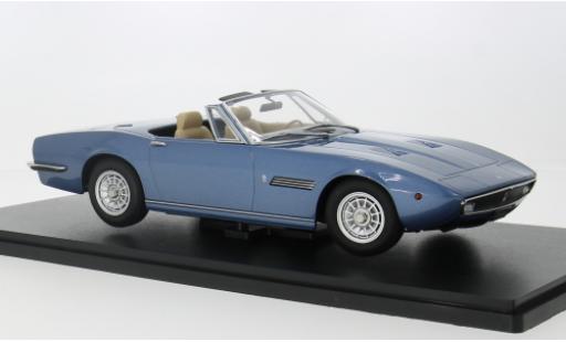 Modelauto Maserati Ghibli spyder blauw 1970 1/18 KK Scale