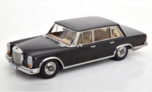 Modelauto Mercedes 600 Base (W100) zwart 1963 1/18 KK Scale