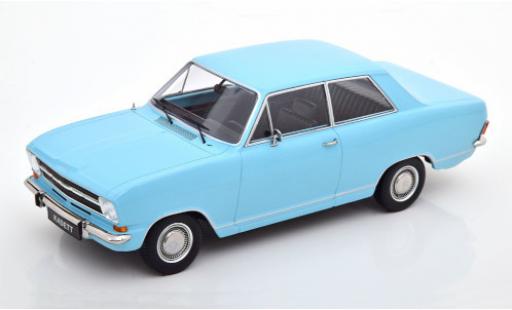 Modelauto Opel Kadett B 1.2 B blauw 1972 2-portes 1/18 KK Scale