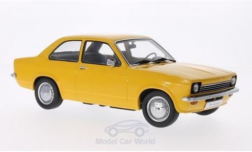 Modelauto Opel Kadett C Berlina C Sedan geel T&Atilde;&frac14;ren en Hauben sind nicht zu &Atilde;&para;ffnen 1/18 KK Scale