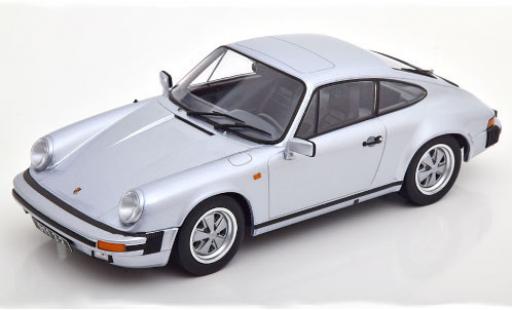 Modelauto Porsche 911 Carrera 3.2 Coup&Atilde;&copy; grijs 1988 250.000 1/18 KK Scale
