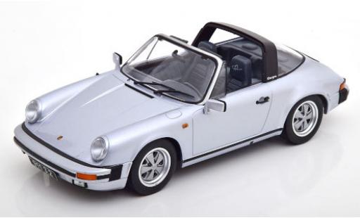 Modelauto Porsche 911 Targa Carrera 3.2 grijs 1988 250.000 1/18 KK Scale