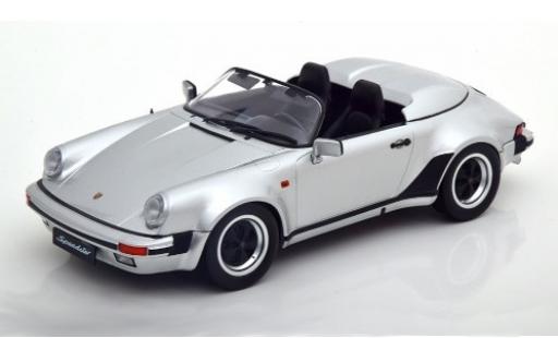 Modelauto Porsche 911 Speedster grijs 1989 1/18 KK Scale