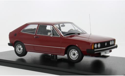 Modelauto Volkswagen Scirocco Base I TS rood 1976 1/18 KK Scale