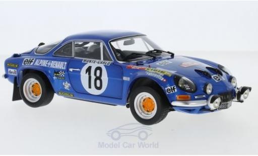 Modelauto Alpine A110 rallye No.18 Rally Monte Carlo 1973 J-C.Andruet/Biche 1/18 Kyosho