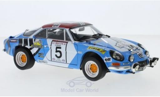 Modelauto Alpine A110 rallye No.5 Tour de Corse 1973 J.F.Piot/J.De Alexandris 1/18 Kyosho