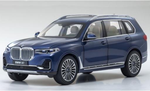 Modelauto Bmw X7 suv (G07) blauw 2020 1/18 Kyosho