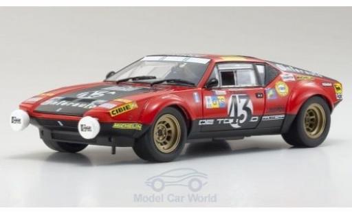 Modelauto De Tomaso Pantera course No.43 Team Claude Dubois 24h Le Mans 1975 P.Rubens/P.Bozzetto 1/18 Kyosho