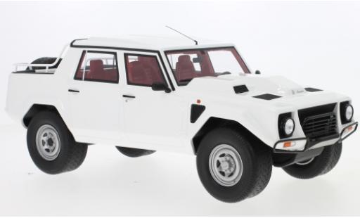 Modelauto Lamborghini LM LM002 002 wit 1/18 GT Spirit