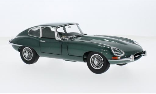 Modelauto Jaguar E-Type Base groen RHD 1/18 Kyosho