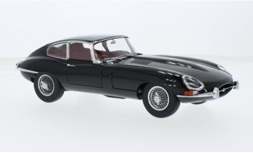 Modelauto Jaguar E-Type Base zwart RHD 1/18 Kyosho