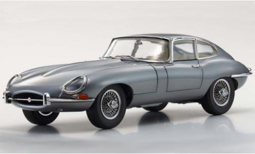 Modelauto Jaguar E-Type Base Series I metallic grijs RHD 1961 1/18 Kyosho