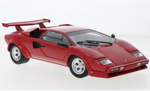 Modelauto Lamborghini Countach LP 500 LP500S rood 1/18 Kyosho