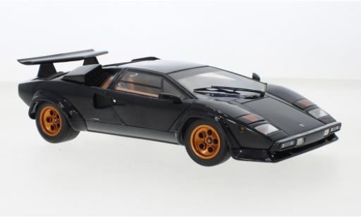 Modelauto Lamborghini Countach Walter Wolf blauw 1/18 Kyosho