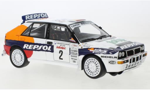 Modelauto Lancia Delta HF Integrale Evoluzione II Evolutione No.2 Repsol Rally WM Tour de Corse 1993 1/18 Kyosho