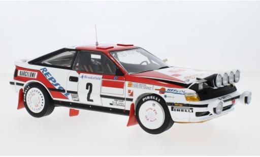 Modelauto Toyota Celica ST165 GT-quatre No.2 Team Allemagne Rally WM Rally Monte Carlo 1991 1/18 Kyosho