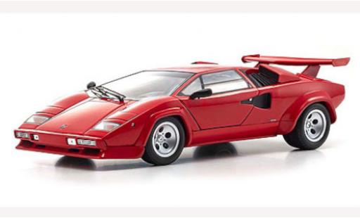 Modelauto Lamborghini Countach LP 500 LP500S rood 1/18 Kyosho